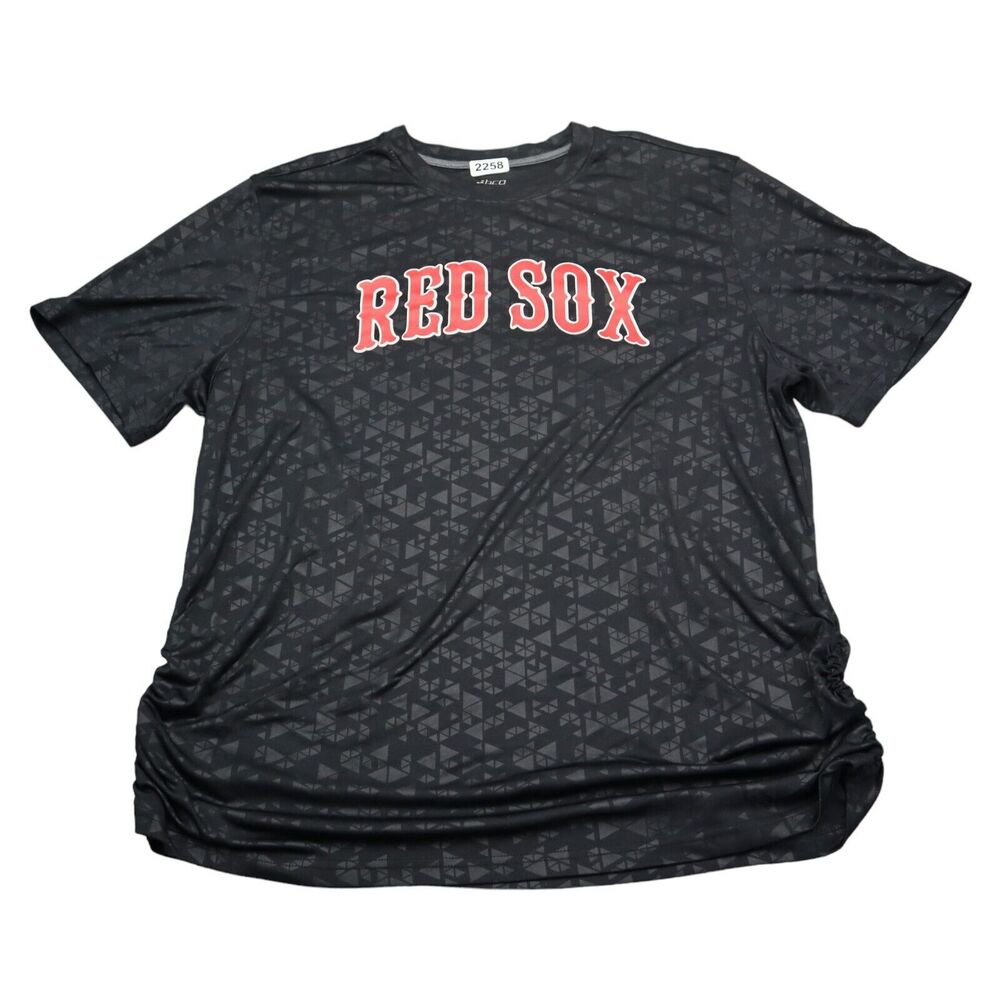 Boston Red Sox Shirt Womens XL Gray Red BCG MLB Baseball Tee